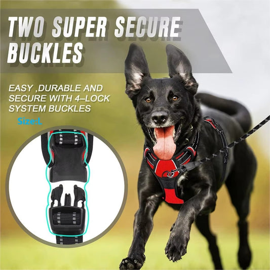 senior dog lift harness — in use with pet