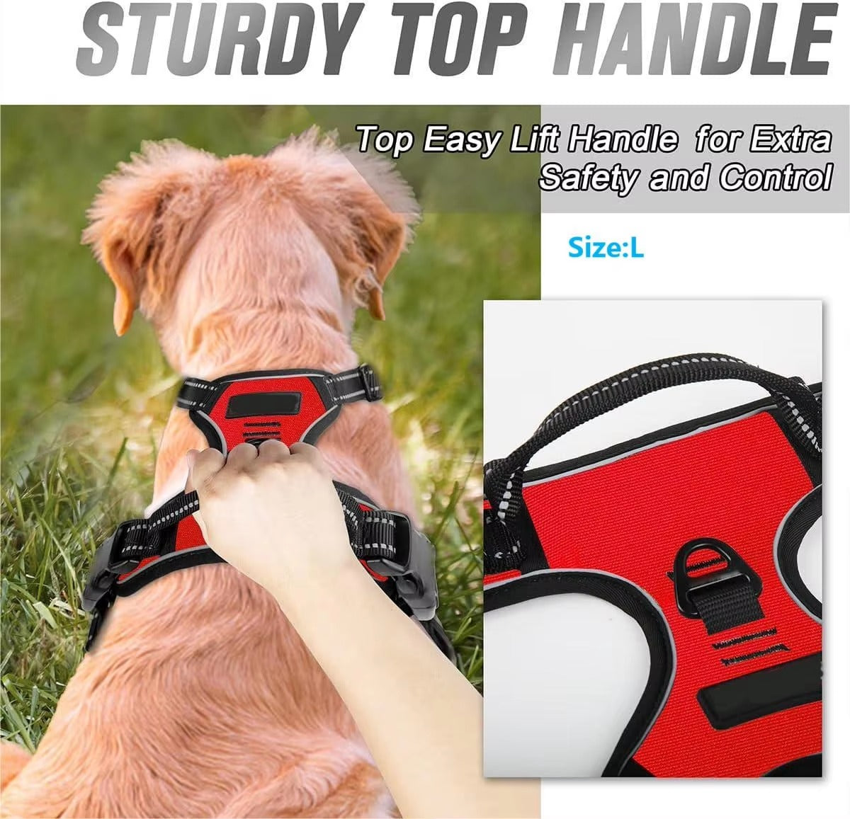 senior dog lift harness — packaging and accessories